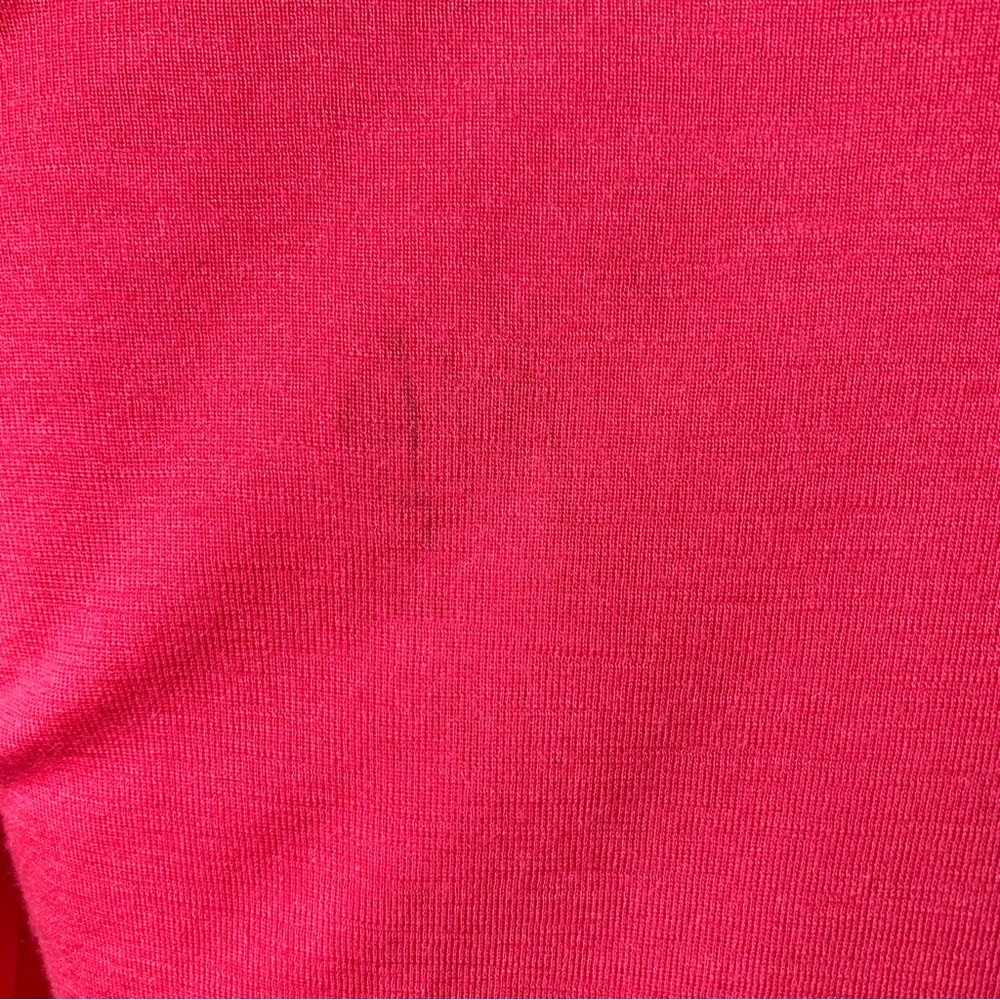 Icebreaker Merino 200 Women's Red Oasis Half-Zip Baselayer Top Size Large - Picture 9 of 15